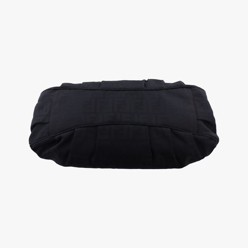 Fendi Mia Black PVC Coated Canvas 8br616 2415-8br616-dmp-109