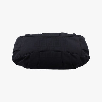 Fendi Mia Black PVC Coated Canvas 8br616 2415-8br616-dmp-109