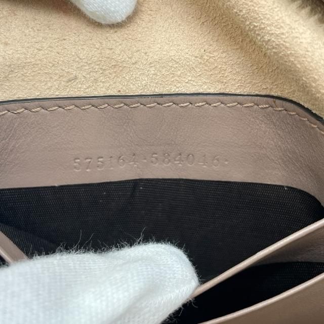 Gucci 575164 GG Marmont Chain Bag Shoulder Bag Mini Bag Circle Shape Shoulder