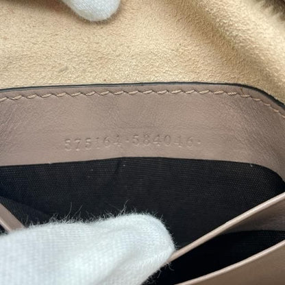 Gucci 575164 GG Marmont Chain Bag Shoulder Bag Mini Bag Circle Shape Shoulder