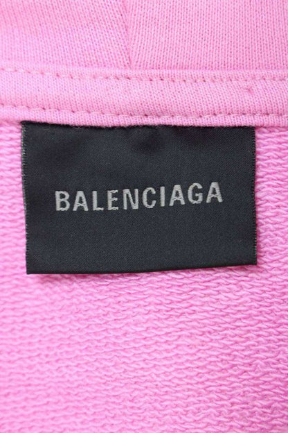 Balenciaga 22AW 578135 Tnvh2 Logo Print Pullover Hoodie Women's XS