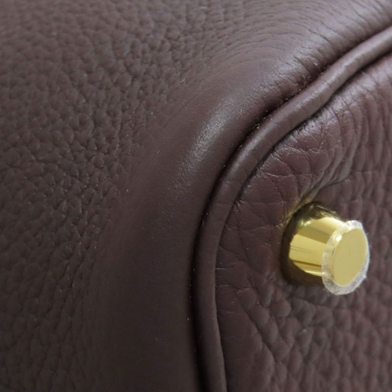 Hermes Picotin Lock PM Gold Hardware Handbag Taurillon Women