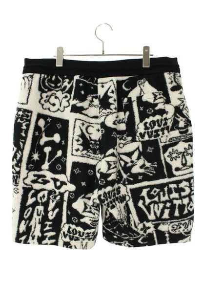 Louis Vuitton 23SS Rm231 VY6 Hoy61w Terry Half Pants Men's 4L