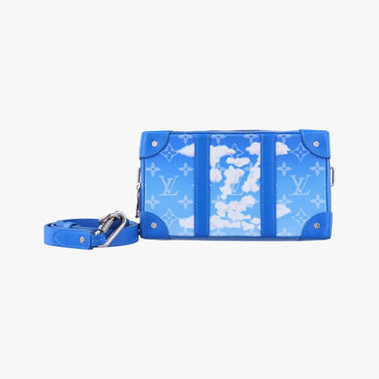 Louis Vuittonmonogram Claus Blue And White PVC Coated Canvas And Leather M45432