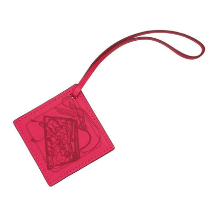 Hermes Carre Nano Charm Vorsoft Rose Mexico Bag Charm 1844 Hermes