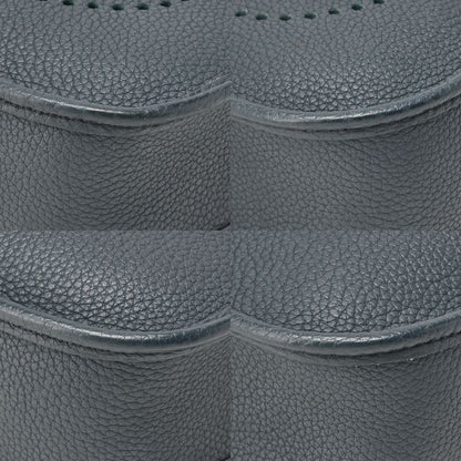 Hermes Evelyn TPM Shoulder Bag Taurillon Clemence Blue Orage (silver Hardware)