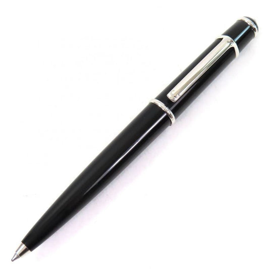 Cartier Diabolo De Cartier Blue Gemstone Twist Ballpoint Pen Black Silver Made