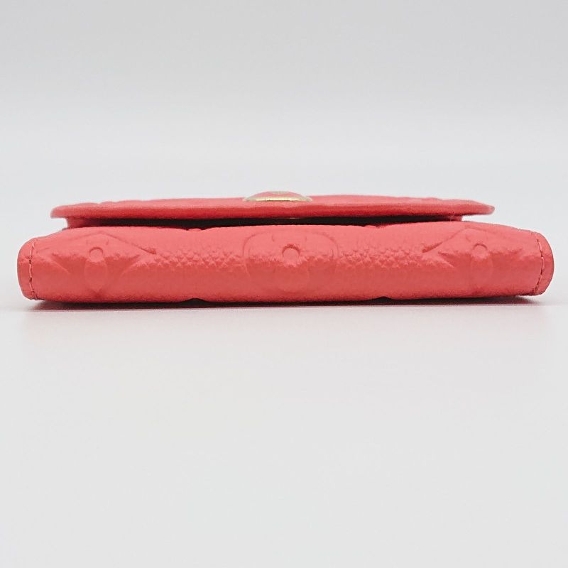 Unused Current Louis Vuitton Portmonnaie Rosalie Compact Wallet Pink IC Chip