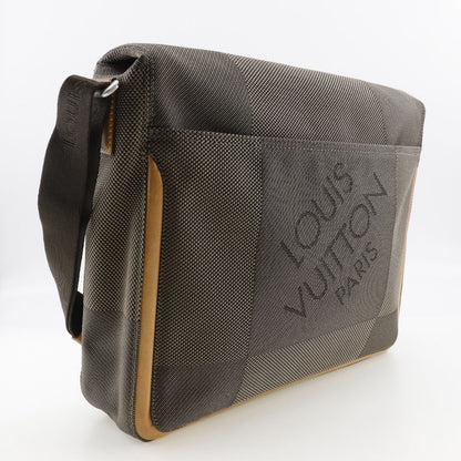 Louis Vuitton Messager M93030 Damier Geant Canvas Tail Brown Vi0034 Men's