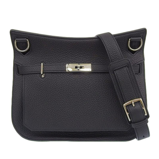 Hermes Taurillon Clemence Gypsyère 28 Shoulder Bag