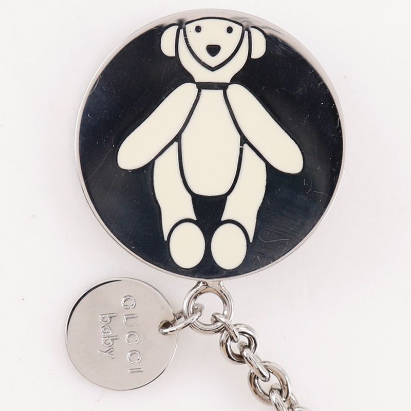 Gucci Baby Chain With Clip Metal Silver _ Key Holder