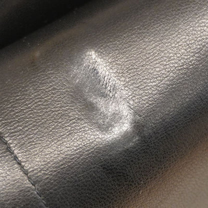 Chanel Shoulder Bag Matelasse Lambskin Black Gold Hardware Women