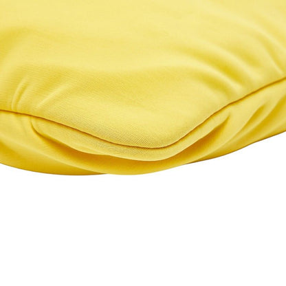 Hermes Trousse Flat Neobain GM Pouch Clutch Bag Yellow Polyamide/elastane