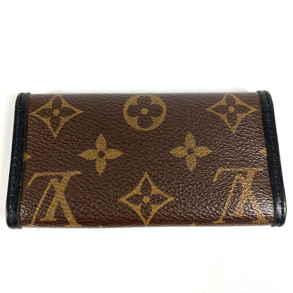 Louis Vuitton Key Case Multicles 6 M60165 Monogram Macassar Canvas Brown