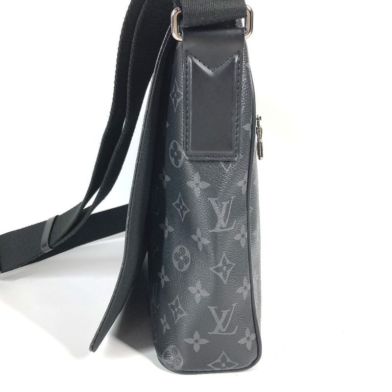 Louis Vuitton Shoulder Bag District PM NV3 M46255 Monogram Eclipse Canvas Black
