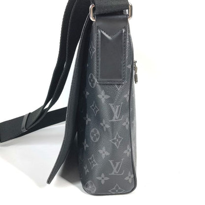 Louis Vuitton Shoulder Bag District PM NV3 M46255 Monogram Eclipse Canvas Black