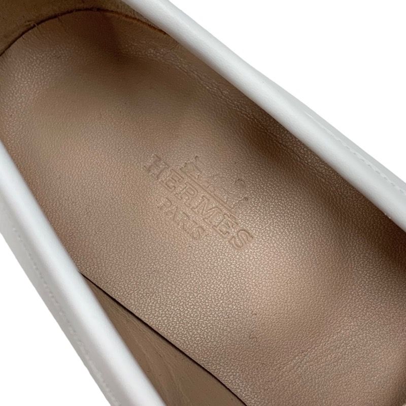 Unused Hermes Royale Loafers Leather Shoes Moccasins Flat Shoes Hhardware