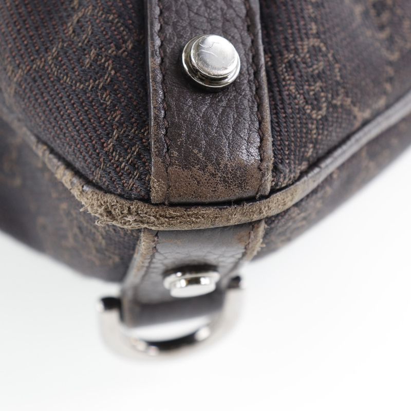 Gucci Abby 268642 GG Canvas Brown Women Shoulder Bag