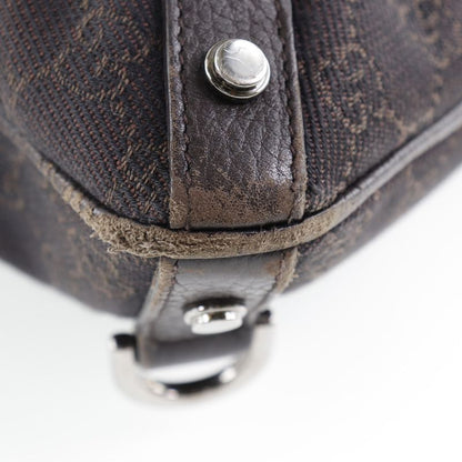 Gucci Abby 268642 GG Canvas Brown Women Shoulder Bag