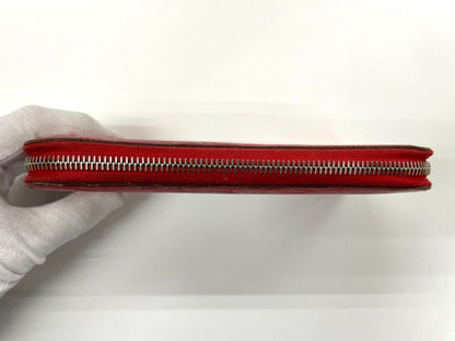 Louis Vuitton Epi Zippy Wallet Round Zip Wallet Long Wallet M61859 Coclico Red