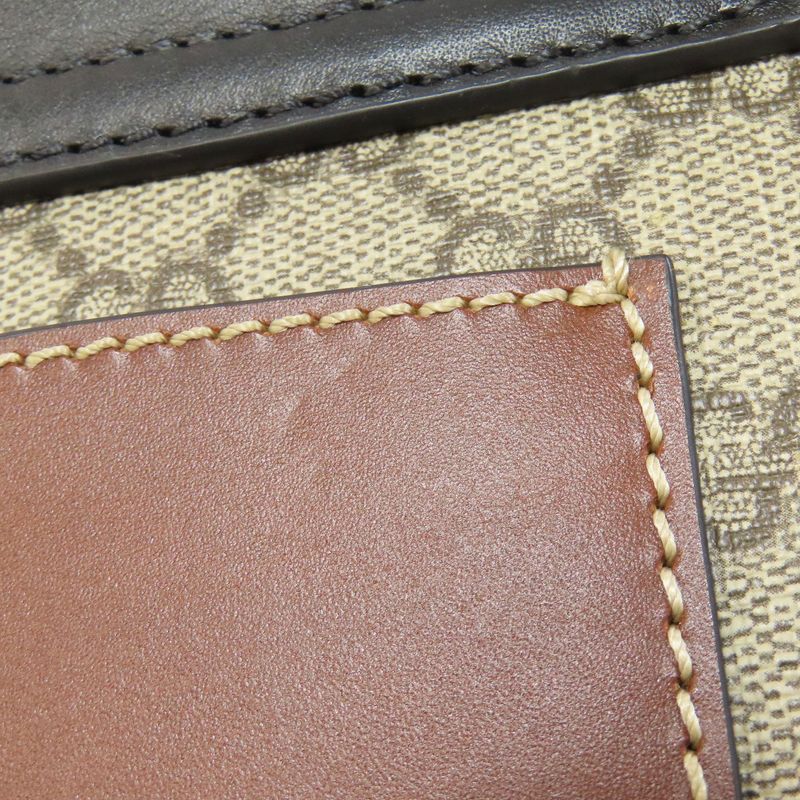 Gucci 409487 GG Chain Shoulder Bag PVC Ladies