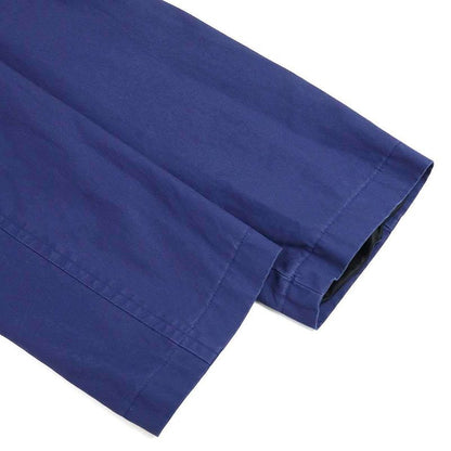 Balenciaga 22ss Safety Pin Cotton Long Coat 681165 Tkp06 Blue 2