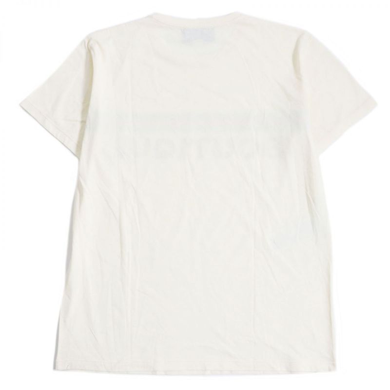 Gucci 615044 Boutique Web Line Logo Print 100% Cotton Off-white M Italy Genuine