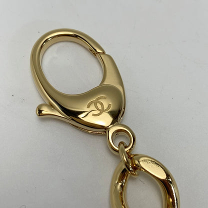 Chanel B24c Coco Mark Pink Fur Key Holder Charm