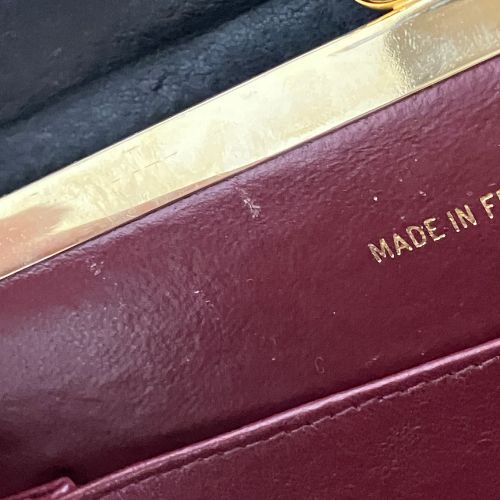 Chanel Handbag Lamb Leather Lamb Leather Clasp V-stitching Black