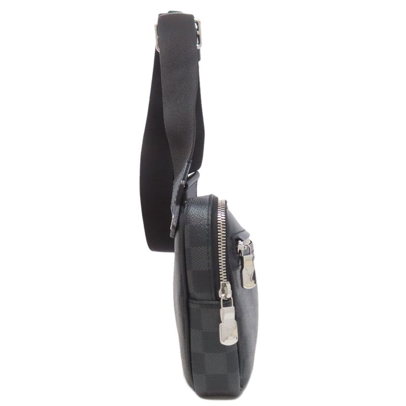 Louis Vuitton N50018 Scott Messenger Shoulder Bag Damier Canvas Men's