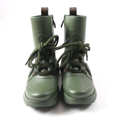 Louis Vuitton Arkwright Line Monogram LV Logo Lace-up Side Zip Rubber Rain