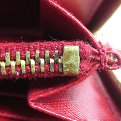 Prada Round Zipper Long Wallet