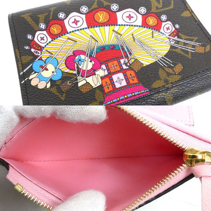 Louis Vuitton Portefeuille Victorine Trifold Wallet Monogram Brown Multicolor