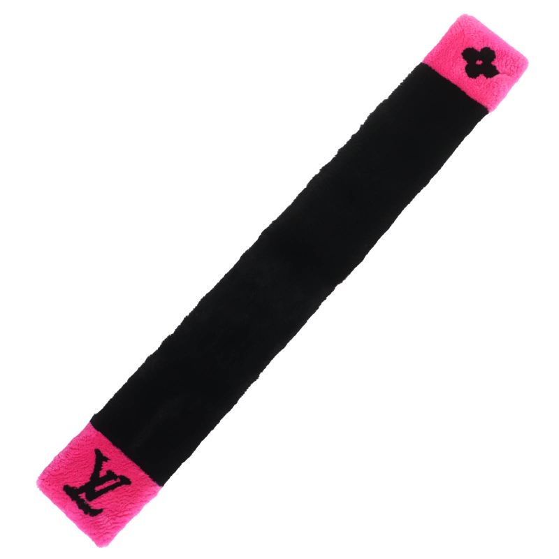 Louis Vuitton 2018 M70872 Echarpe LV In The City Beaver Fur 100% Silk Scarf