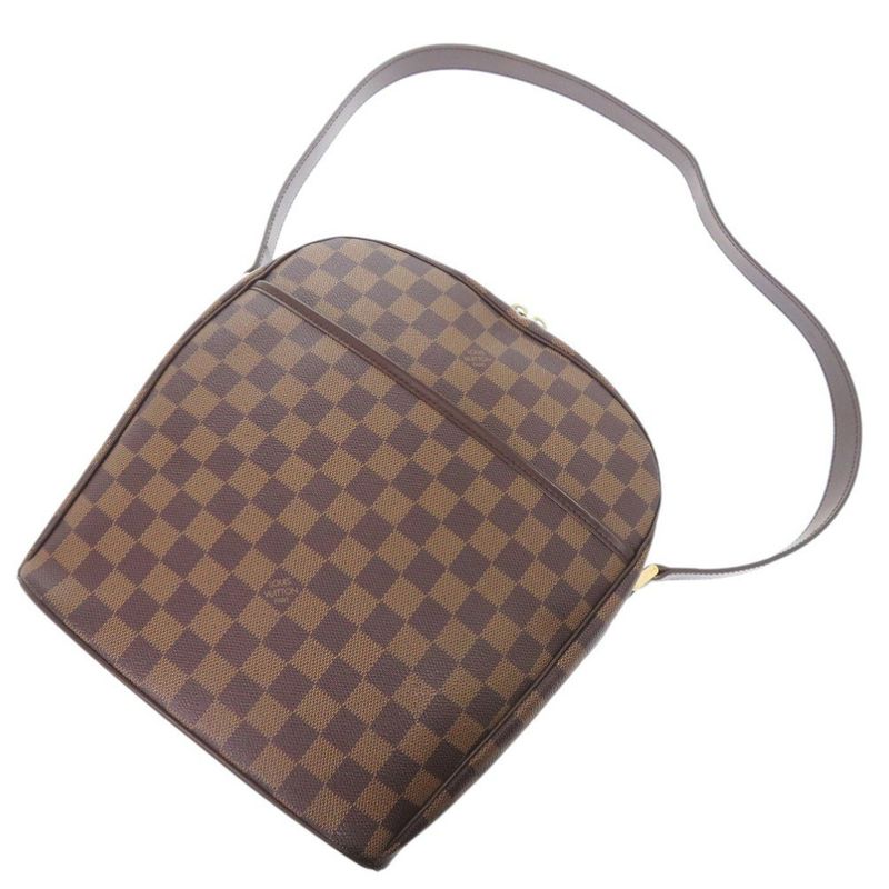 Louis Vuitton Ipanema GM Damier N51292 Damier Canvas Brown Shoulder Bag Brown
