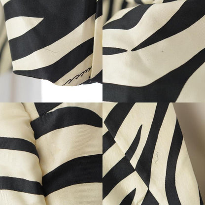 Gucci 1996 Tom Ford Period Zebra Print Logo Gel Button Tailored Jacket Outerwear