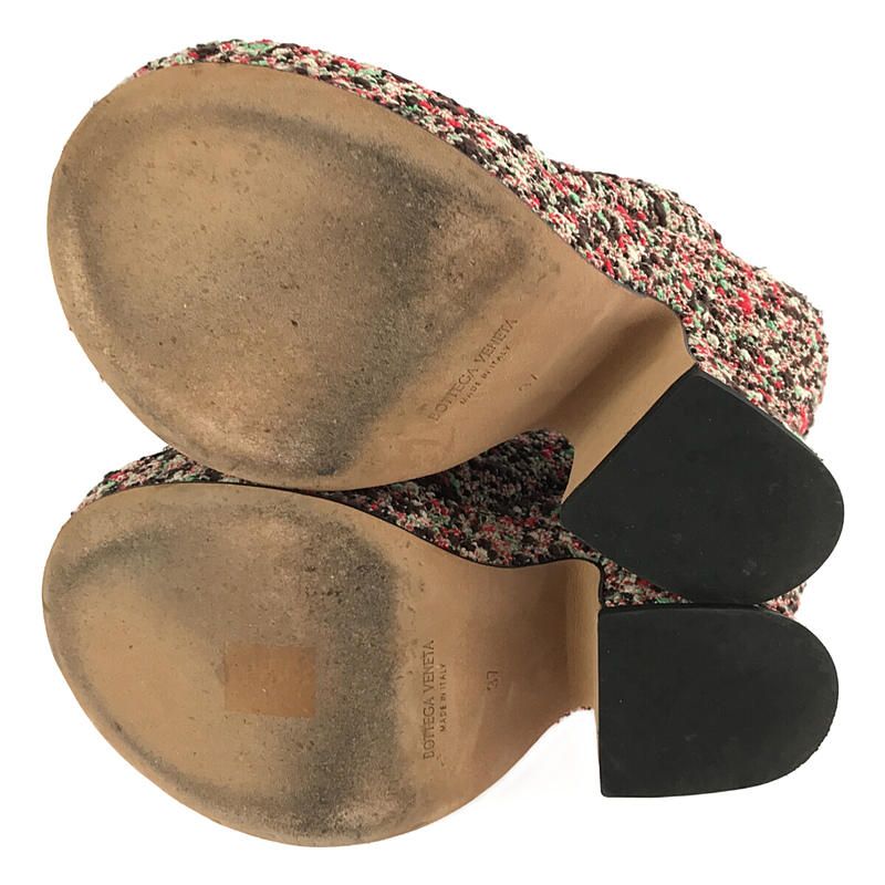 Bottega Veneta - Boo Cles Wedge Mule Sandals - 37 - Multicolor - Women's