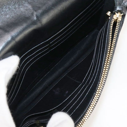 Balenciaga 444168 Chain Wallet Leather Women