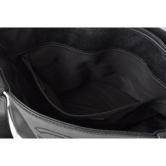Chanel Shoulder Bag Tote Bag A4 Caviar Skin Black