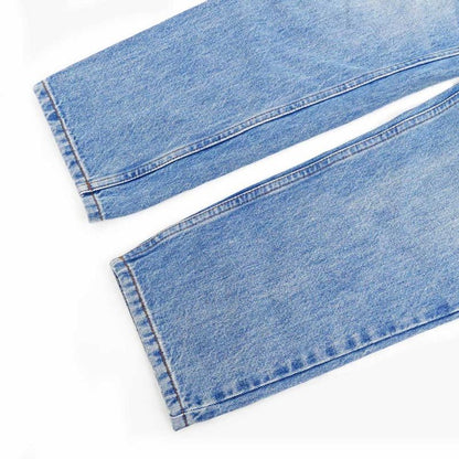 Gucci Denim Pants Pomme Apple 22 Size Blue 502802 Pants Ladies Women's