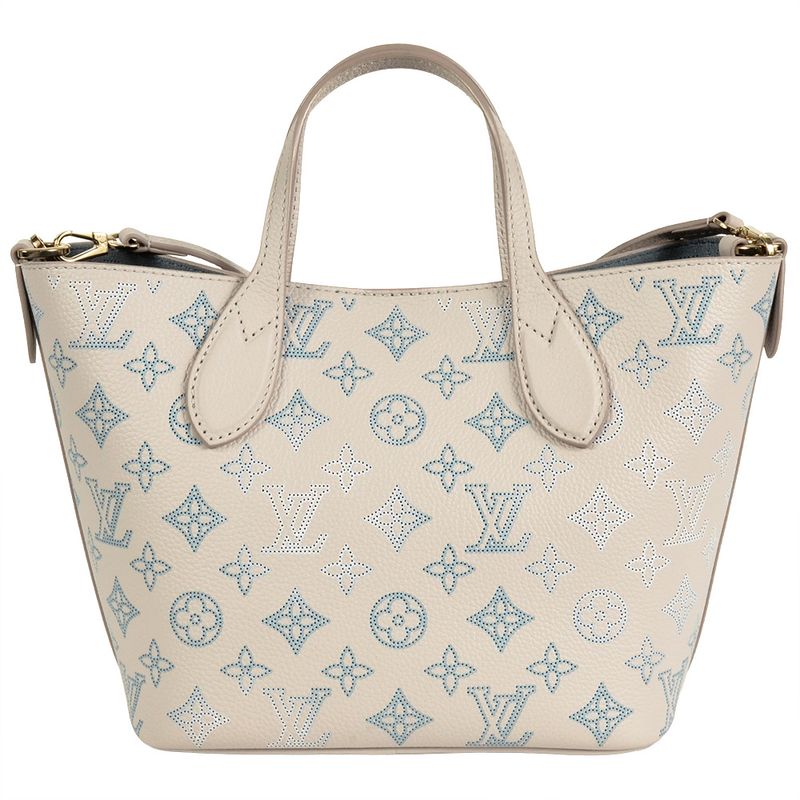 Louis Vuitton Blossom PM Handbag Monogram Mahina M12088 Mahina Blume With