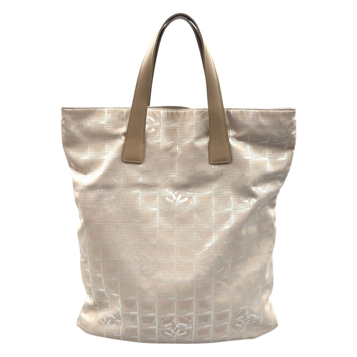 Chanel New Travel Line Tote Bag 6429132 Beige