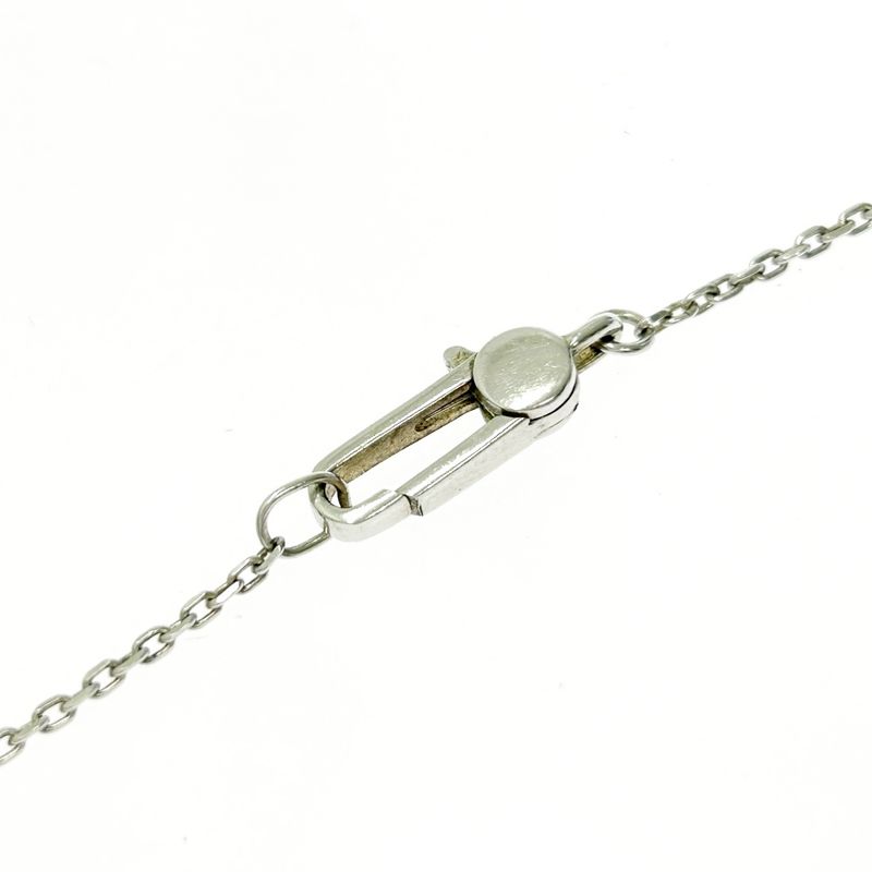 Gucci Silver Logo Heart Necklace 8.0g 925 Engraved 407544 Necklace
