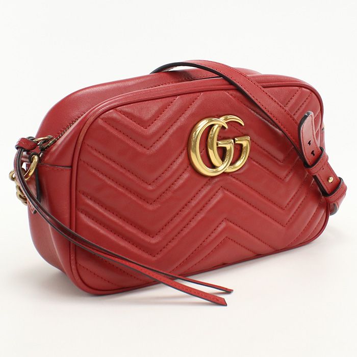 Gucci Small Camera Bag GG Marmont 447632 Shoulder Bag Leather Small Camera Bag