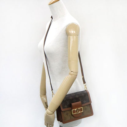 Louis Vuitton Monogram Reverse Dauphine Mini Shoulder Bag M44580 Brown