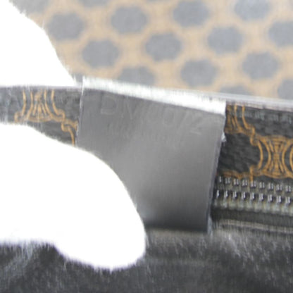 Celine Macadam Pattern Dm00/2 Tote Bag Pvc/leather Brown Basic Chic