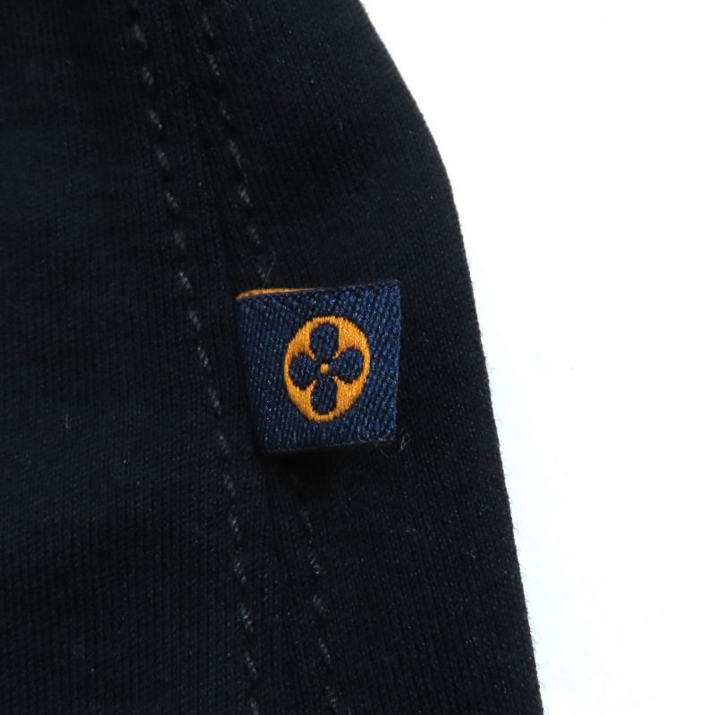 Louis Vuitton Ffts02jg2 100% Cotton Embroidery Logo Crew Neck Short Sleeve
