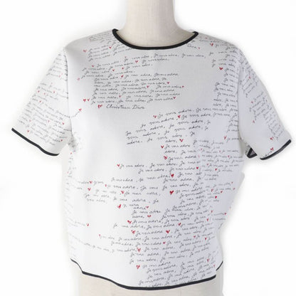 Christian DIOR 24AW 454s36am552 Je Vous Adore Technical DIORamour Embroidery