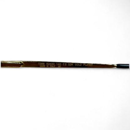 Tiffany & Co (tiffany & Co) T388 23K Sunglasses Unisex Gold 52□20