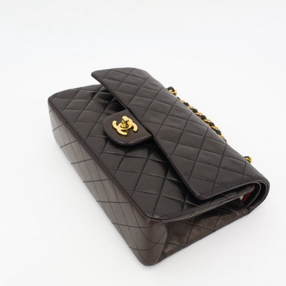 Chanel Matelasse Double Flap Chain Shoulder Bag